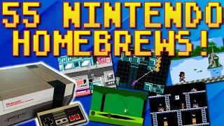 *55* AMAZING Nintendo Homebrew Games