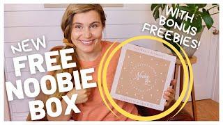 NEW FREE NOOBIE PREGNANCY BOX WITH BONUS FREEBIES - Labor Day SPECIAL