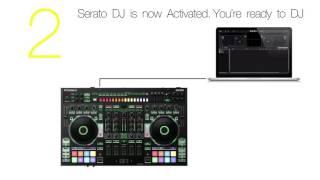 Roland DJ-808 DJ Controller “How to Activate”