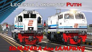 LEGENDA LOKOMOTIF CC 201 PUTIH SUMATERA dan LAMPUNG  #TRAINZPEDIA Eps 20