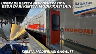 MODIFIKASI GAGAL KERETA EKONOMI NEW GENERATION⁉️Naik KA Jaka Tingkir Jakarta - Yogyakarta