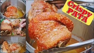 CRISPY PATA  SUPER CRISPY PATA BASIC & my LAZY WAY of COOKING