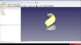 Freecad Tutoriel 11-Bien débuter Créer une forme avec une série de profils