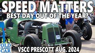 VSCC Prescott 2024 - Paddock orchard car park & hillclimb action