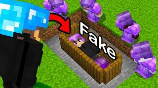 How I Faked My Death On This Hardcore Minecraft SMP...