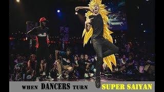 When DANCERS Turn SUPER SAIYAN  Dance Battle Compilation 