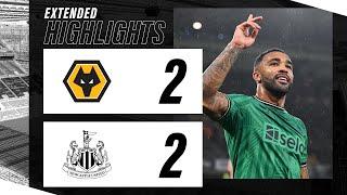 Wolves 2 Newcastle United 2  EXTENDED Premier League Highlights