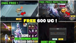 FREE 600 UC  Get Free Tekken Prize Path Trick  Bgmi Next Premium Crate Release Date Free Uc Trick