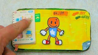 DIY Paper Game My Talking Buddy in real life  Kick The Buddy