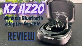 KZ AZ20 True Wireless iem Bluetooth Adapter  Review