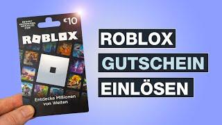 Roblox Gutschein einlösen  Guthaben aufladen mit Karte & Code  Tutorial Deutsch – Testventure