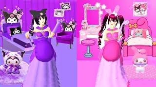 Mama Kuromi Hamil Vs Melody Hamil Yuta Mio Celine Panik Rumah Kebakaran Sakura School Simulator