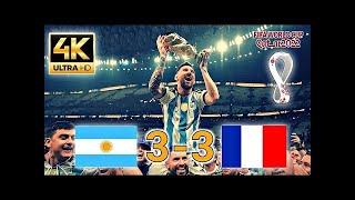 Argentina vs Farnce 3-3 Final World Cup 2022  FHD  جنون خليل البلوشي 