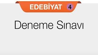 Edebiyat 4 - Deneme Sınavı  10 Soru 