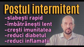 Slăbește repede și sănătos-Post intermitent ketogenic