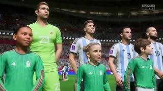 Argentina Vs Mexico - World Cup  FIFA 23  4k PC Gameplay