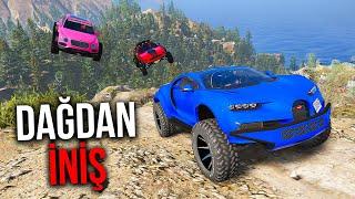 Hızlı Off-Road Arabalar ile Dağdan İniş Yapıyoruz - GTA 5