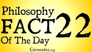 Philosophy Fact of the Day 22 #Shorts