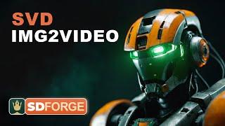 Stable Video Diffusion Tutorial Mastering SVD in Forge UI