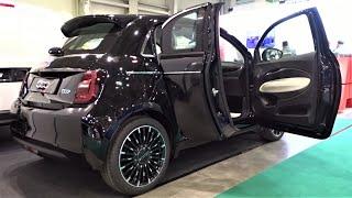 2023 Fiat 500e La Prima Bocelli 3+1 Black Edition - Interior Exterior Details - ATEST Expo Sofia