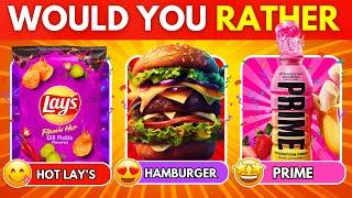 Would You Rather...? FOOD Edition 