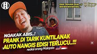  Prank Ditarik Kuntilanak Auto Nangis  Edisi Terlucu Paling Ngakak    Reaction