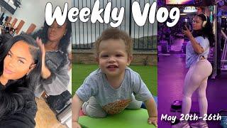 weekly vlog my son is talking hair appt gym era tjmaxx haul & more  arnell armon