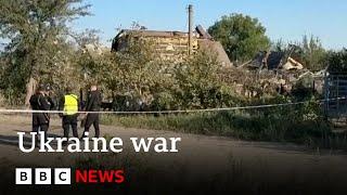 Children injured in deadly Russian attack on Ukraine  BBC News