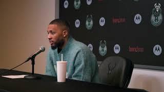 Damian Lillard Postgame Press Conference  11.7.24