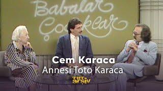 Cem Karaca ve Annesi Toto Karaca 1988  TRT Arşiv