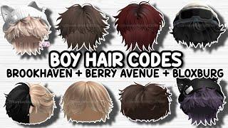 BOY HAIR ID CODES FOR BROOKHAVEN RP BERRY AVENUE BLOXBURG & ALL ROBLOX GAMES THAT ALLOW CODES 