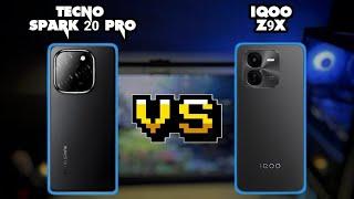 TECNO SPARK 20 PRO 5G VS IQOO Z9X  Compare Specifications