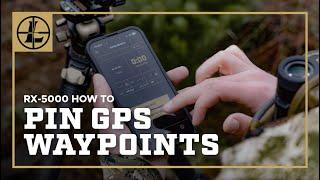 RX-5000 TBRW How to Pin GPS Waypoints