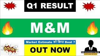 M&M Q1 Results 2025  M&M Results Today  M&M Share News Today  M&M Share  m&m results