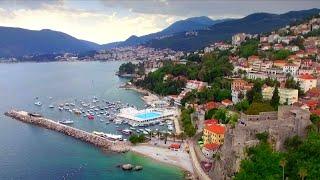 DRONE VIDEO HERCEG NOVI - MONTENEGRO  Aerial view