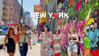 4KNYC WalkSummer Vibes in Lower East Side of Manhattan Katz’s Deli & BBF Cafe  May 2024