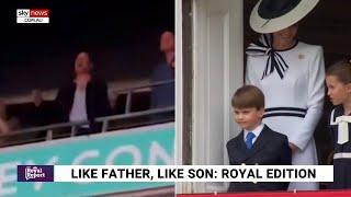 Prince William likened to son Prince Louis after shaking it off’ at Taylor Swift concert