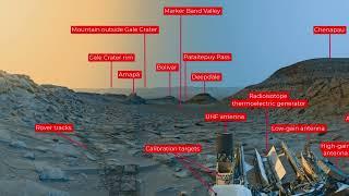 NASAs Curiosity rover snaps extremely detailed postcard of Martian landscape