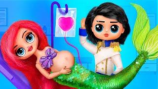 Amazing Life of Princess Ariel 32 LOL Surprise DIYs