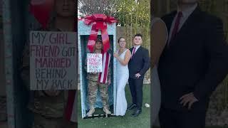 Girlfriend got married while her military boyfriend was away #Shorts