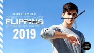 WCFC 2019 Balisong Flipping Competition at Blade Show West LIVE BLADES  Squid Industries