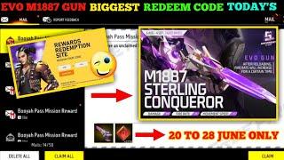 FREE FIRE REDEEM CODE TODAY 28 JUNE REDEEM CODE FREE FIRE  FF REDEEM CODE TODAY 28 JUNE