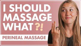 Avoid VAGINAL TEARING  PERINEAL MASSAGE for an Easier LABOR