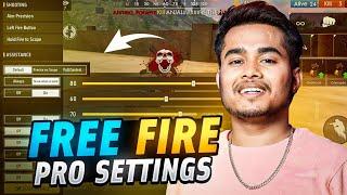 Control Setting Free Fire  Pro Player Setting Free Fire 2024  Free Fire Setting  Free Fire  FF