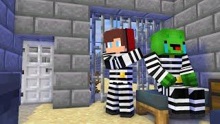 MAIZEN  Escape From Prison - Minecraft Animation JJ & Mikey