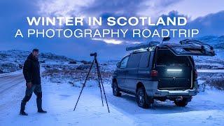 Winter Photography Roadtrip In My 4x4 Van  Torridon