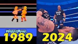 LA ASOMBROSA EVOLUCIÓN DE VIDEOJUEGOS DE WWE  1989 - 2024