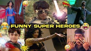 Most Funniest Super Heroes Of india Part - 6  JHALLU BHAI