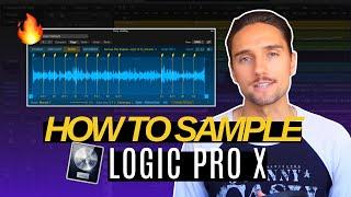  How to Chop FIRE Samples in Logic Pro X 10.5  Quick Sampler Q-Sampler Tutorial