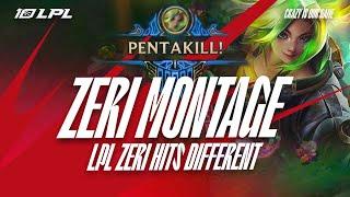 LPL Zeri Hits Different  Spring 2023 Zeri Montage